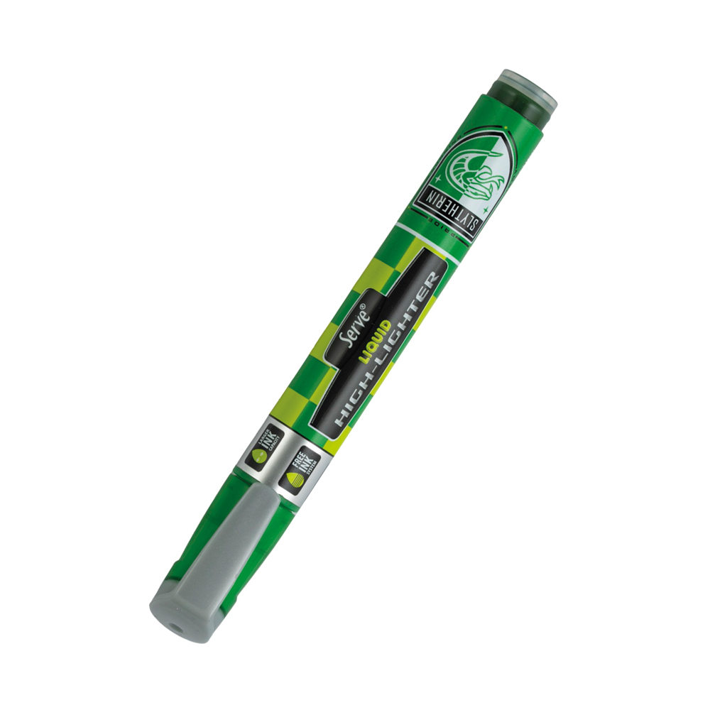 Harry Potter Slytherin Damalı Serve Highlighter